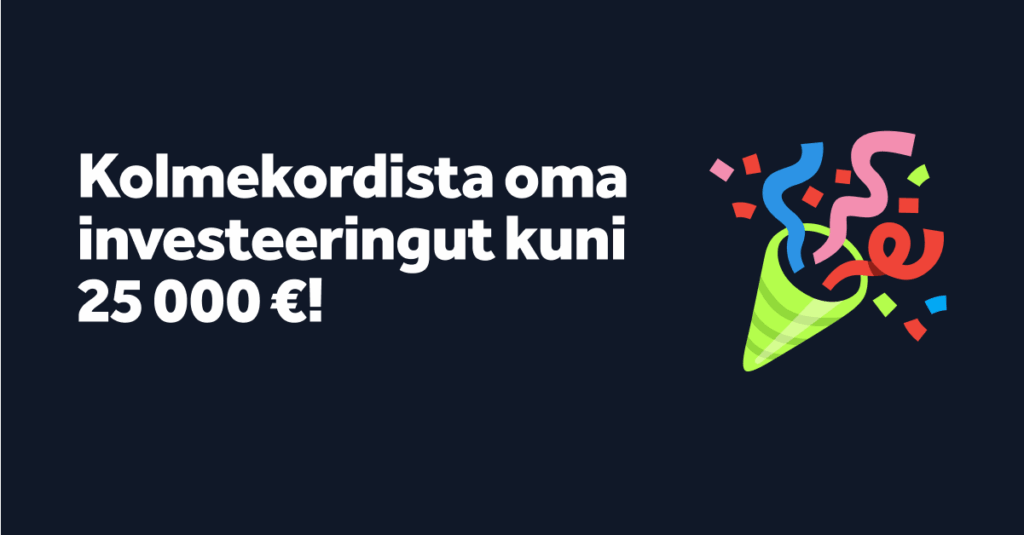 üks investor võib oma sissemakse lausa KOLMEKORDISTADA!